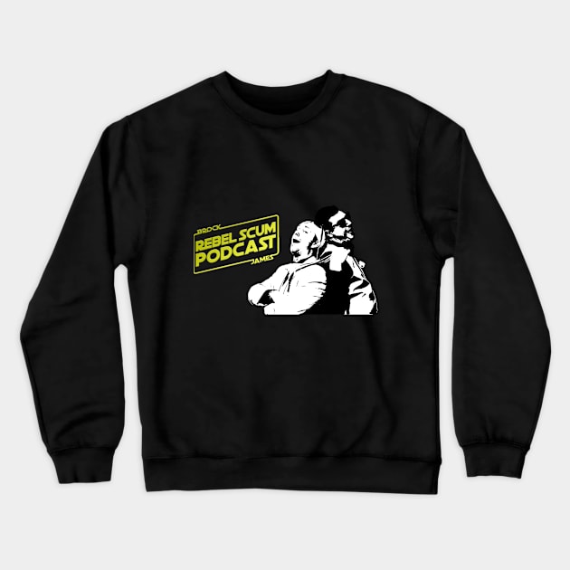 Suns Out Scums Out Crewneck Sweatshirt by Rebel Scum Podcast